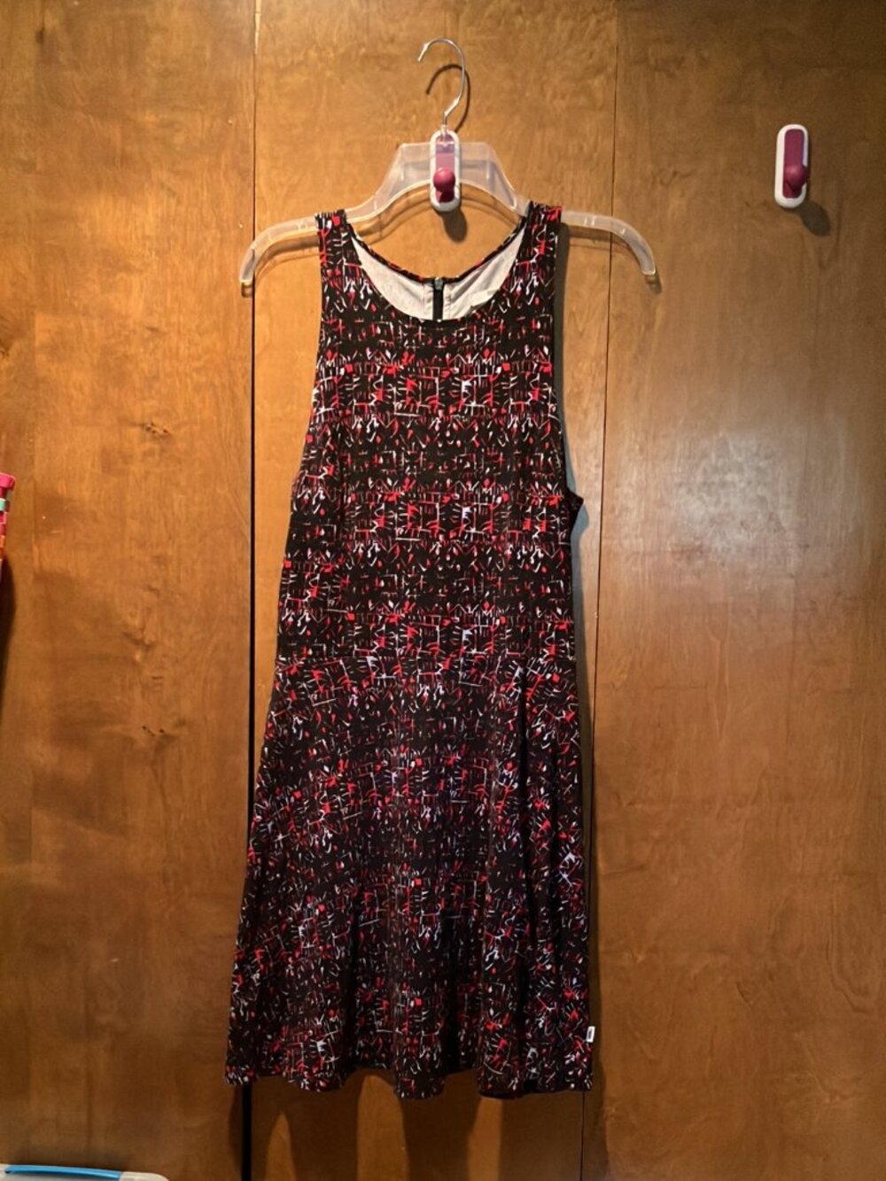 Vans Patterned Sleeveless Dress Size Medium - Picture 2 of 9